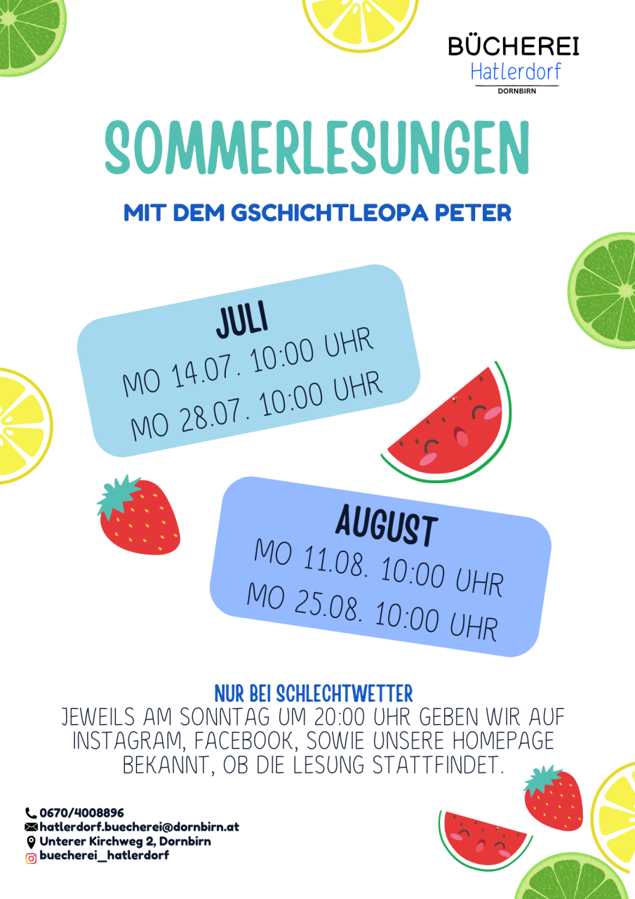 Flyer Sommer