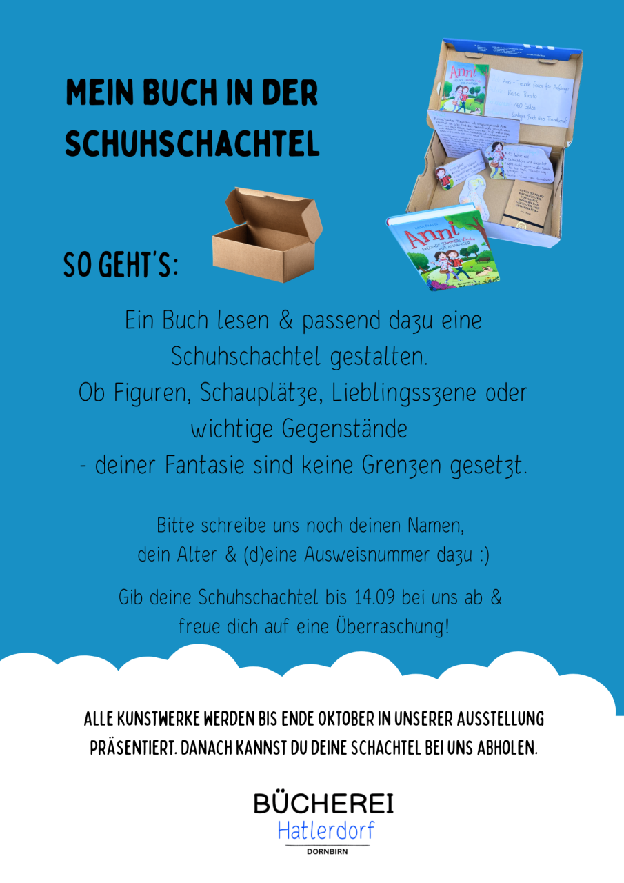 Flyer Schuhschachtel