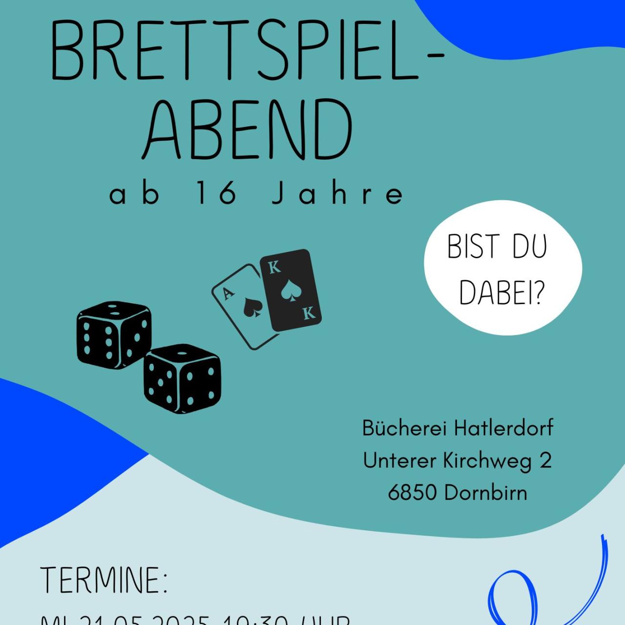 Flyer Brettspielabend