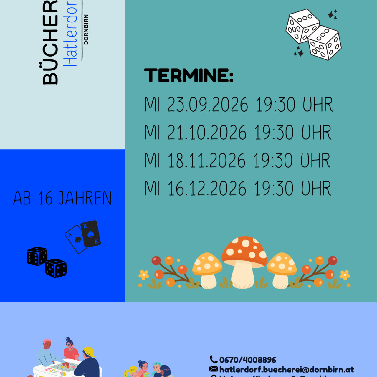 Brettspielabend Flyer